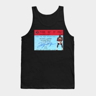 BASKETBALLART -JORDAN CARD 10 Tank Top